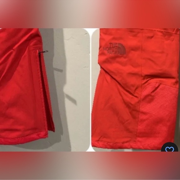 🥷🏿🥷🏿🥷🏿The North Face Women's Amry Bib Snow Ski Insulated Pants Bright Red - Picture 3 of 6